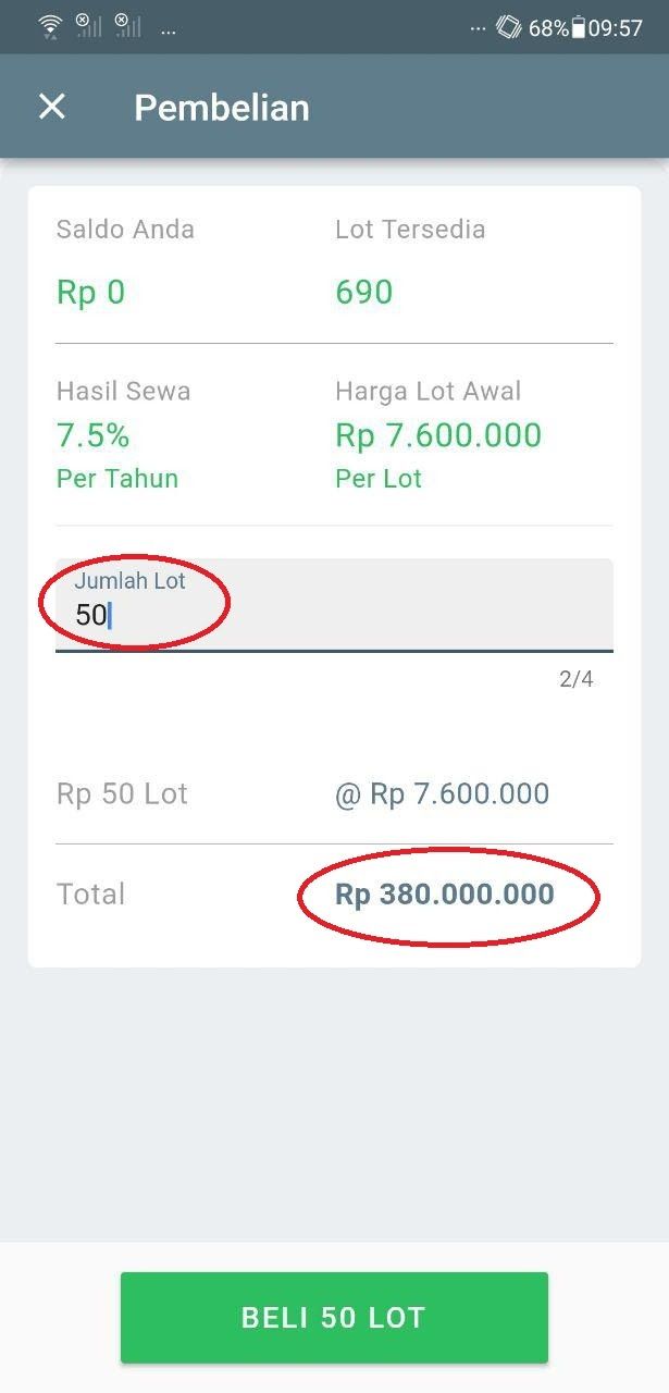 Di-halaman-pembelian-silakan-isi-jumlah-lot-yang-ingin-Anda-beli–sistem-akan-secara-otomatis-menghitung-total-pembayaran-yang-perlu-Anda-lakukan-seperti-gambar-di-bawah-ini.